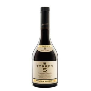 Torres 5 Brandy Solera Reserva Imperial 700mL