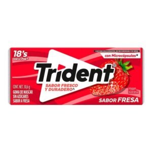 Trident Goma de Mascar con Sabor a Canela 30.6g