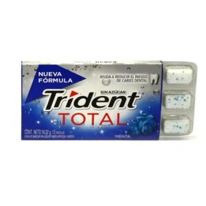 Trident Goma de Mascar con Sabor a Menta 18Und