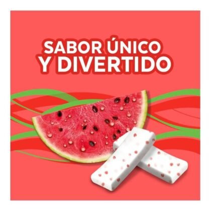 Trident Goma de Mascar sin Azúcar Sabor a Sandía 30.6g