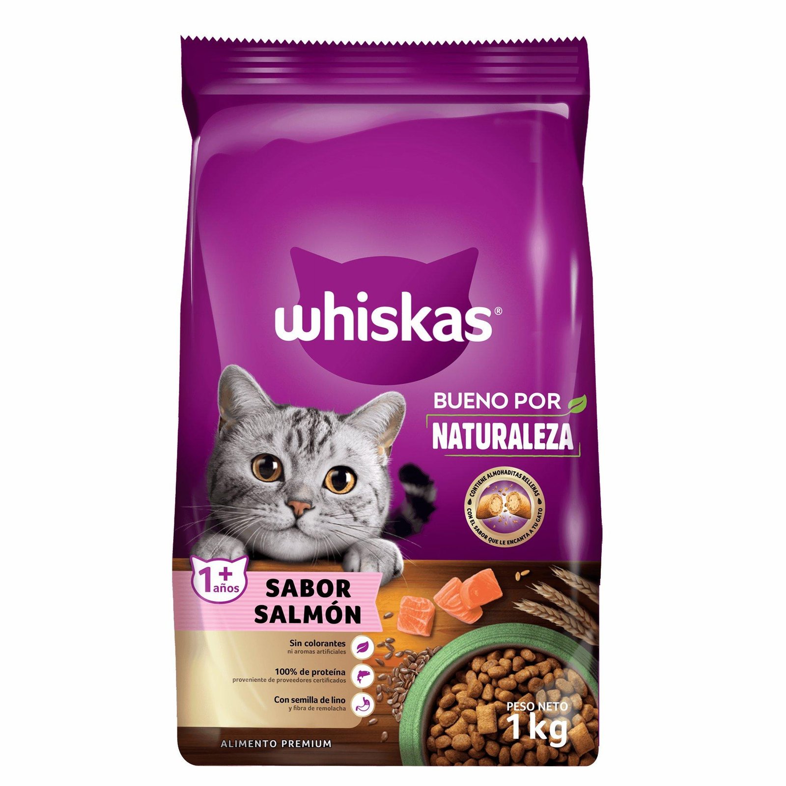 Whiskas Alimento Para Gato Adulto Sabor Atún En Salsa 85g