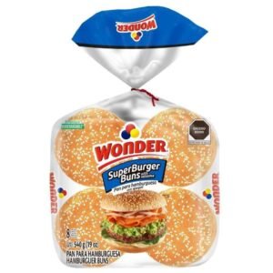 Wonder Pan para Hamburguesa con Ajonjolí 540g