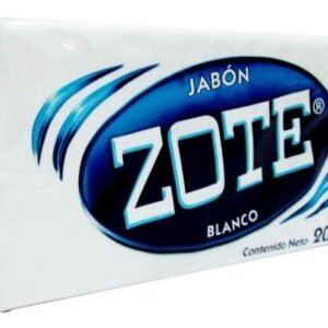 Zote Jabon en Barra Blanco para Ropa 400g